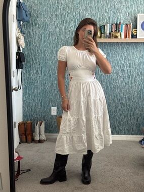 Lisa Says Gah Madison Tiered Dress size small